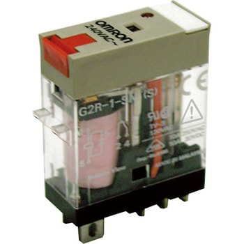 ミニパワーリレー プラグイン端子タイプ G2R-□-S オムロン(omron)
