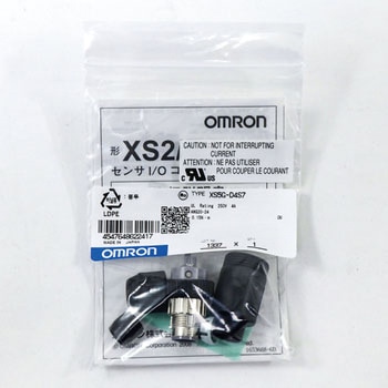 丸型防水コネクタ 組込式コネクタ プラグ XS5G omron(オムロン)