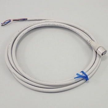 丸型防水コネクタ(M12)ケーブル付コネクタ ソケット 片側コネクタ XS2 omron(オムロン)