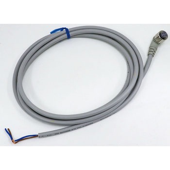 丸型防水コネクタ(M12)ケーブル付コネクタ ソケット 片側コネクタ XS2 omron(オムロン)