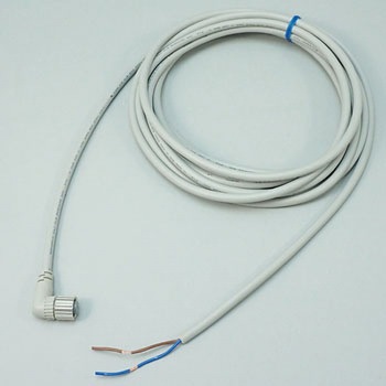 丸型防水コネクタ(M12)ケーブル付コネクタ ソケット 片側コネクタ XS2 omron(オムロン)