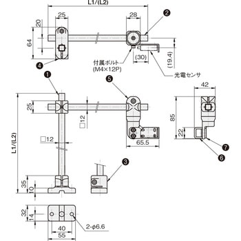 センサスタンド SJF・SJHタイプ 岩田製作所