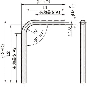センサブラケット L 丸シャフト(パイプシャフト) 岩田製作所