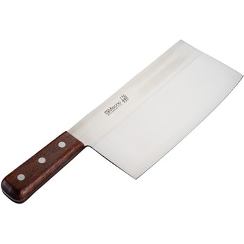 ミソノ440 ツバ無中華包丁(幅広厚口) 北正
