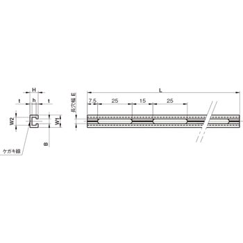 注文コード:46707297,46707281,46707342,46707403,46707315,46707394,46707351,46707324,46707473,46707367,46707446,46707272,46707455,46707437,46707306,46707333,46707412,46707376,46707421,46707385,46707464 センサブラケット センサレールストレート・長穴付タイプ 岩田製作所