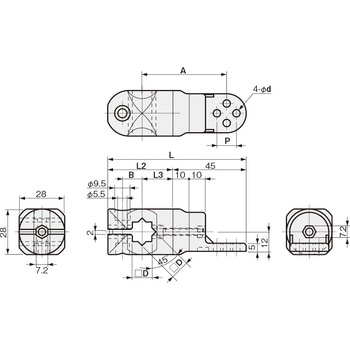 センサブラケット 光電用センサアタッチ 岩田製作所