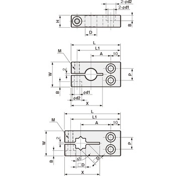 センサブラケット 取付ベースF 岩田製作所