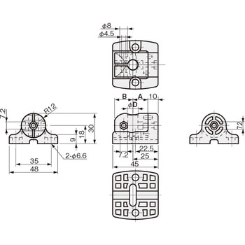 センサブラケット 取付ベースS - 岩田製作所
