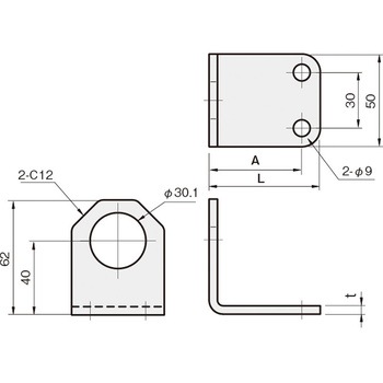 センサブラケット(近接センサ用)Lスライド HDタイプ(高剛性) 岩田製作所