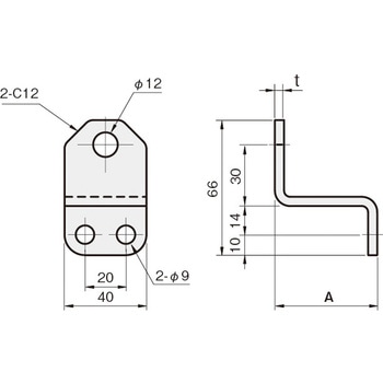 センサブラケット(近接センサ用)Z型 HDタイプ(高剛性) 岩田製作所