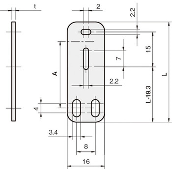 センサブラケット(光電センサ用)TS-SXタイプ 岩田製作所