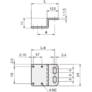センサブラケット(反射板用)RF-Z型タイプ 岩田製作所
