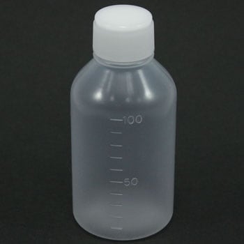 白 100cc 穴栓付外用瓶 丸型 ケーエム化学 容量 100ml 1箱 10本 通販モノタロウ