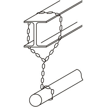 足場吊りチェーン K型
