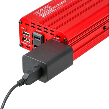 インバーター12V 矩形波 USB 2ポート 付き モノタロウ 車用