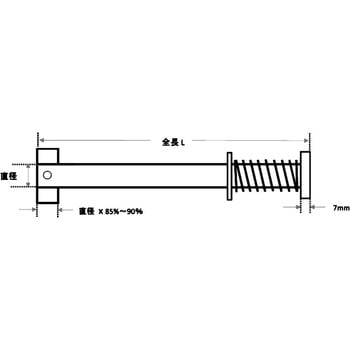 SP-01-00007 サヤフォークピン 1本 山田部品 【通販サイトMonotaRO】