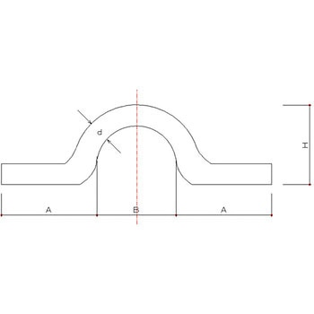 親綱掛けピース(ハット型) フルサト工業