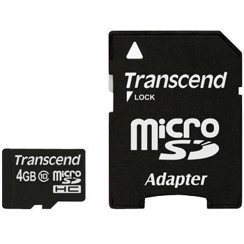 microSDHCカード トランセンド