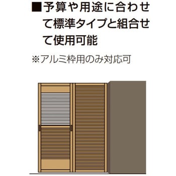 【オーダー】取替用雨戸パネルアルミ枠用採風タイプ トステム(LIXIL)