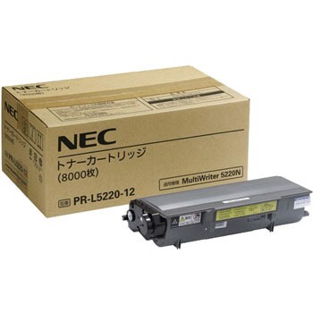 PR-L5220-12トナー 純正トナーカートリッジ NEC PR-L5220 1本 NEC 【通販サイトMonotaRO】