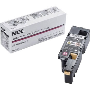 純正トナーカートリッジ NEC PR-L5600C NEC トナー/感光体純正品(NEC 