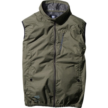 AIR CYCLONE SYSTEM カモフラリップワークベスト (服単品) I'Z FRONTIER(アイズフロンティア)