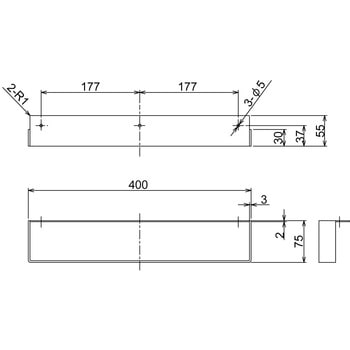 カウンター用タオル掛L RELIANCE(リラインス)