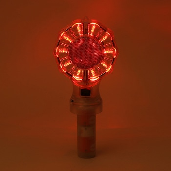 LED警告灯 電池式 コーン用 スケルトンタイプ モノタロウ