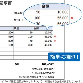 消費税 増税対策 スタンプ 木製 PLUS(プラス)[文具]