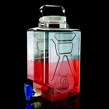 活栓付角型瓶  カーボーイ Thermo Fisher Scientific