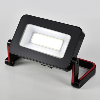 LEDポータブルライト 防水  作業灯 COB アウトドア 防災 電池式 折り畳み式 コンパクト ELPA