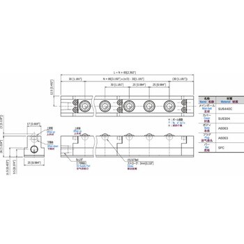 ISR-22T-570 エアー浮上式ボールトランスファーユニット ISR型エア