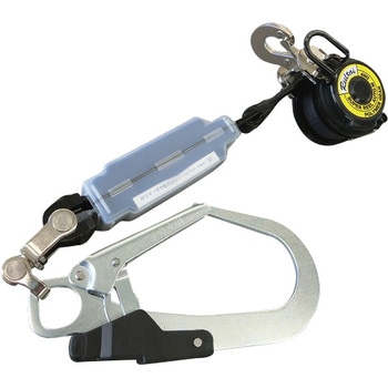 常時巻取リール式胴ベルト型墜落制止用器具用着脱ランヤード ポリマーギヤ
