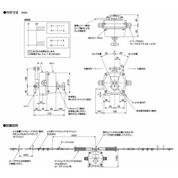 コンベヤ用部品 非常ロープトリップ検出器 マツシマ メジャテック