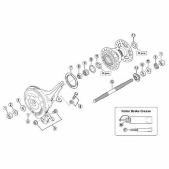 ブレーキ用シールリング SHIMANO(シマノ)
