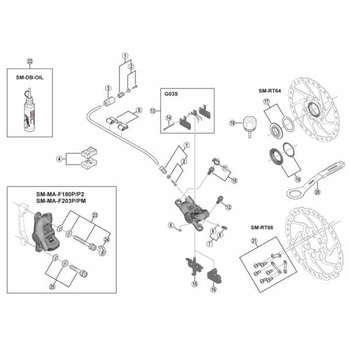 SM-BH59 オリーブ & コネクティングインサート SHIMANO(シマノ)