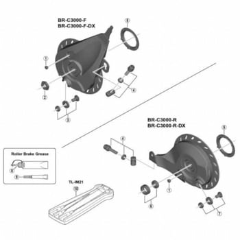 Y8JK98050 インナー固定ボルトユニット 1個 SHIMANO(シマノ