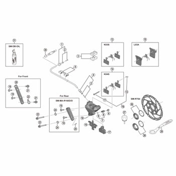 BR-RS505 スナップリング SHIMANO(シマノ)
