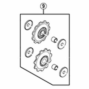 プーリーセット (スタンダート) SHIMANO(シマノ)