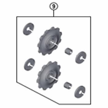 プーリーセット (スタンダート) for RD-4700 - SHIMANO(シマノ)