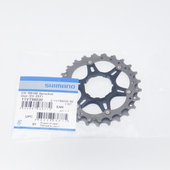 Y1VT98030 CS-R9100 ギアユニット(23-25T)11-25Tヨウ 1個 SHIMANO ...