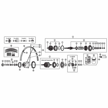 TL-8S11 右玉押し取外し工具 SHIMANO(シマノ)