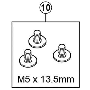 SPD-SL クリートボルト ロング M5×13.5mm 6個 SHIMANO(シマノ)
