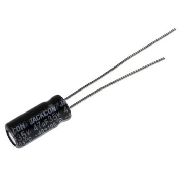RS PRO 電解コンデンサ 47μF RS PRO