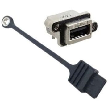 Rugged Usb， Gen 2，  Type A ，rght Angle， AMPHENOL