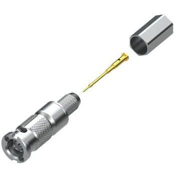 Samtec BNCコネクタ プラグ 75Ω ケーブルマウント 圧着タイプ - SAMTEC