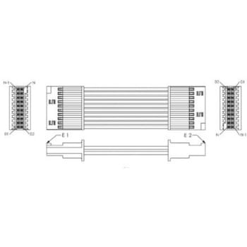Samtec シリアルケーブルアセンブリ， 127mm SFSDシリーズ SAMTEC