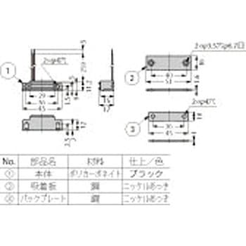 シグナルマグネットキャッチ SMC型 LAMP(スガツネ)