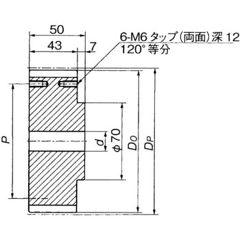 TT形チェーン用スプロケット - 椿本チエイン