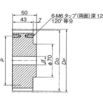 TT形チェーン用スプロケット - 椿本チエイン